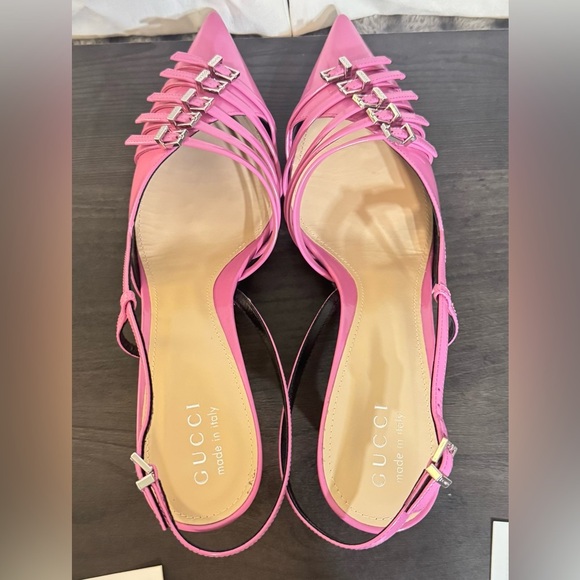 GUCCI
Pink Slingback Pump
Women’s: EU40/US10 - Picture 6 of 12